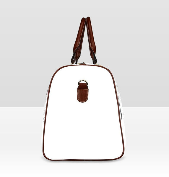 Paris pink theme weekender bag