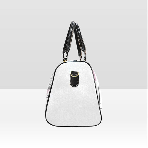 Paris pink theme weekender bag