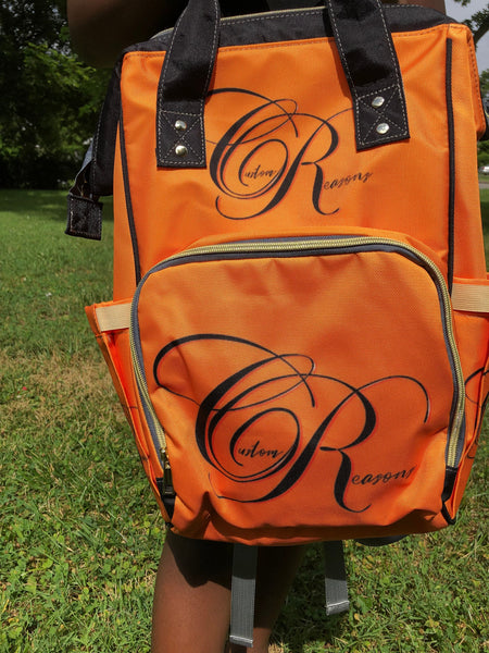Custom business brand bag, custom diaper bag