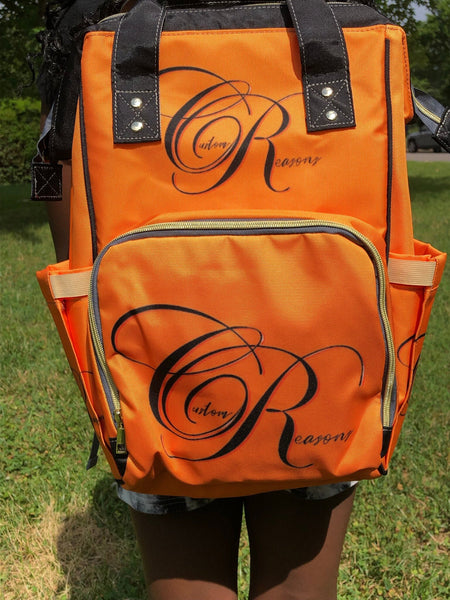 Custom business brand bag, custom diaper bag