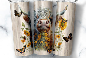 Sunflower cow