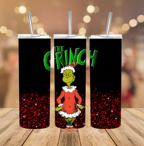 Black and Red Grinch
