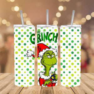 Grinch with Polka Dots