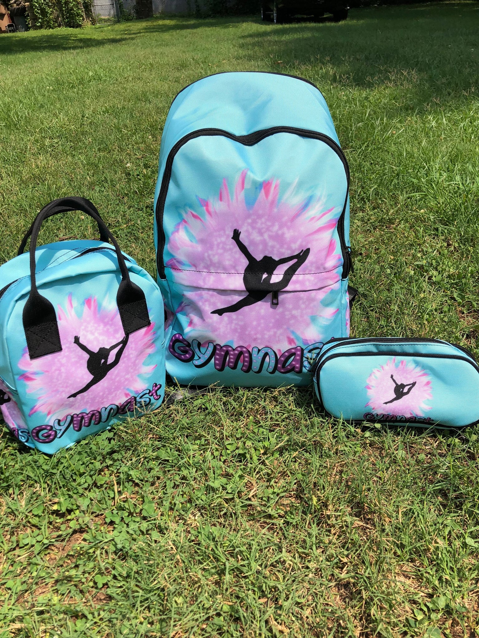 Amazon.com | Personalized Dance Bag Gym Bag for Girl, Custom Sport Duffel  Bag Weekender Bags Travel Duffel Bag Gymnastics Purple Glitter | Travel  Duffels