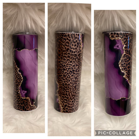 Purple cheetah