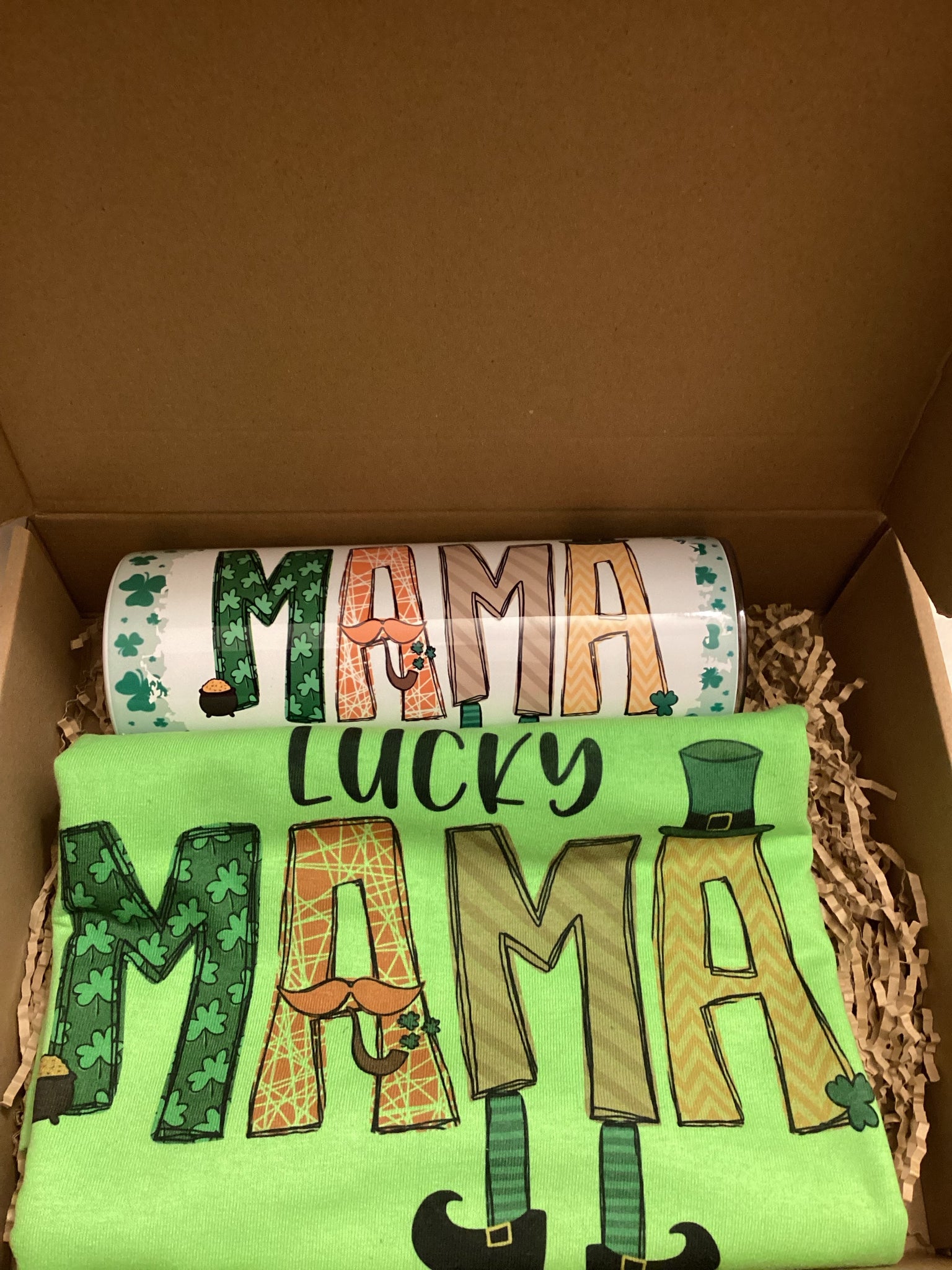 St Patrick Theme Mama Box